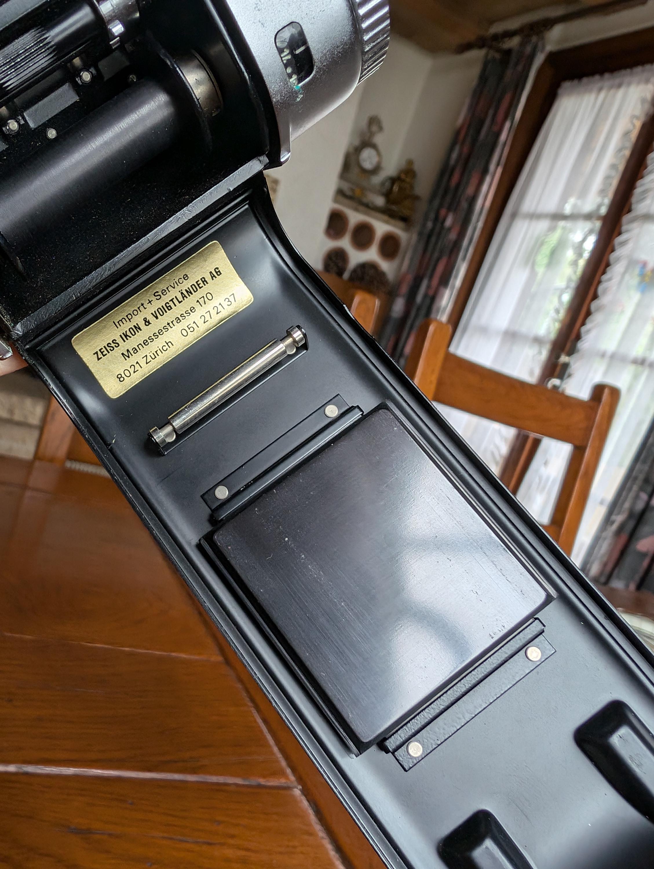 Vintage Voigtländer Bessamatic 35mm Film Camera, Skoparex Lens