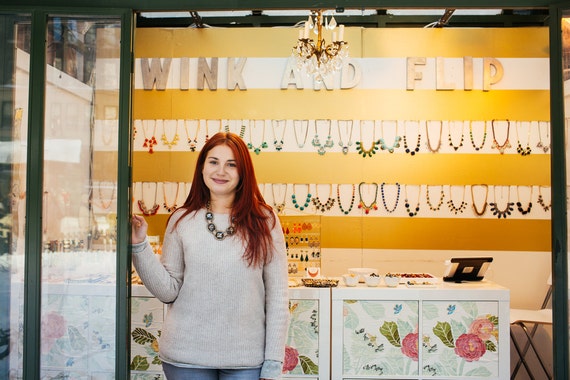 Chunky Purple Bib Statement Necklace: Runway-Insp… - image 5