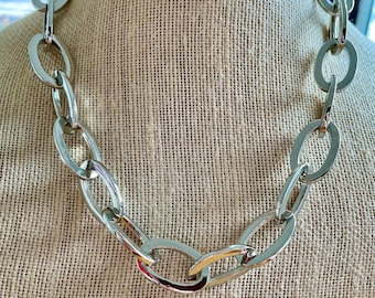 chunky necklace silver, chunky necklace chain, chunky silver choker, silver link necklace, silver link chain necklace, big silver necklace