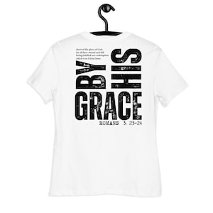 By Grace - Christian Inspirational T-Shirt | Faith & Hope Design