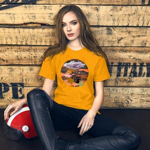 Witch & Cat Magic Ride T-Shirt