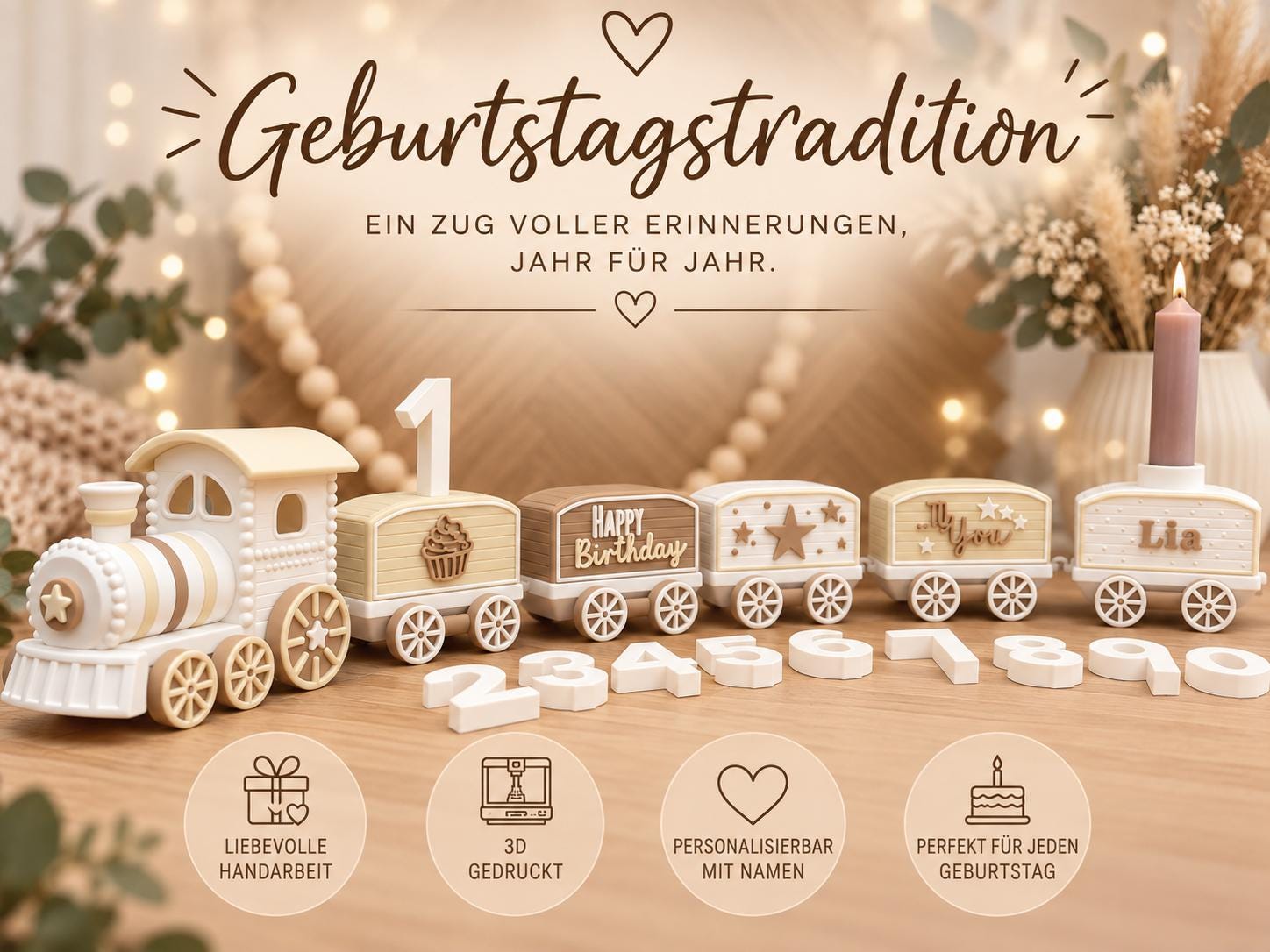Geburtstagszug