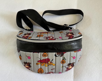 Bolso bandolera mediano/de bandolera/de cinturón; Halloween, parques temáticos inspirados en Disney, regalo