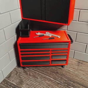 Scale Rc Crawler Toolbox Customizable 10th Scale Rock Crawler Accessory Diorama Prop Scale Rc Car Garage Toolbox Scale Tool Storage Box