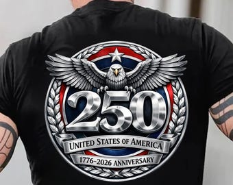 USA 250th Anniversary Eagle Design PNG | America 1776-2026 | Patriotic Graphic for T-Shirt, Hoodies   Sweatshirt