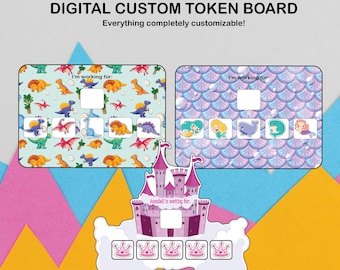 Custom Token Board – Printable PDF Digital Download