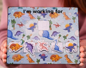 Physical Dinosaur Token Board