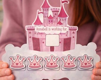 Physical Princess Castle Token Board