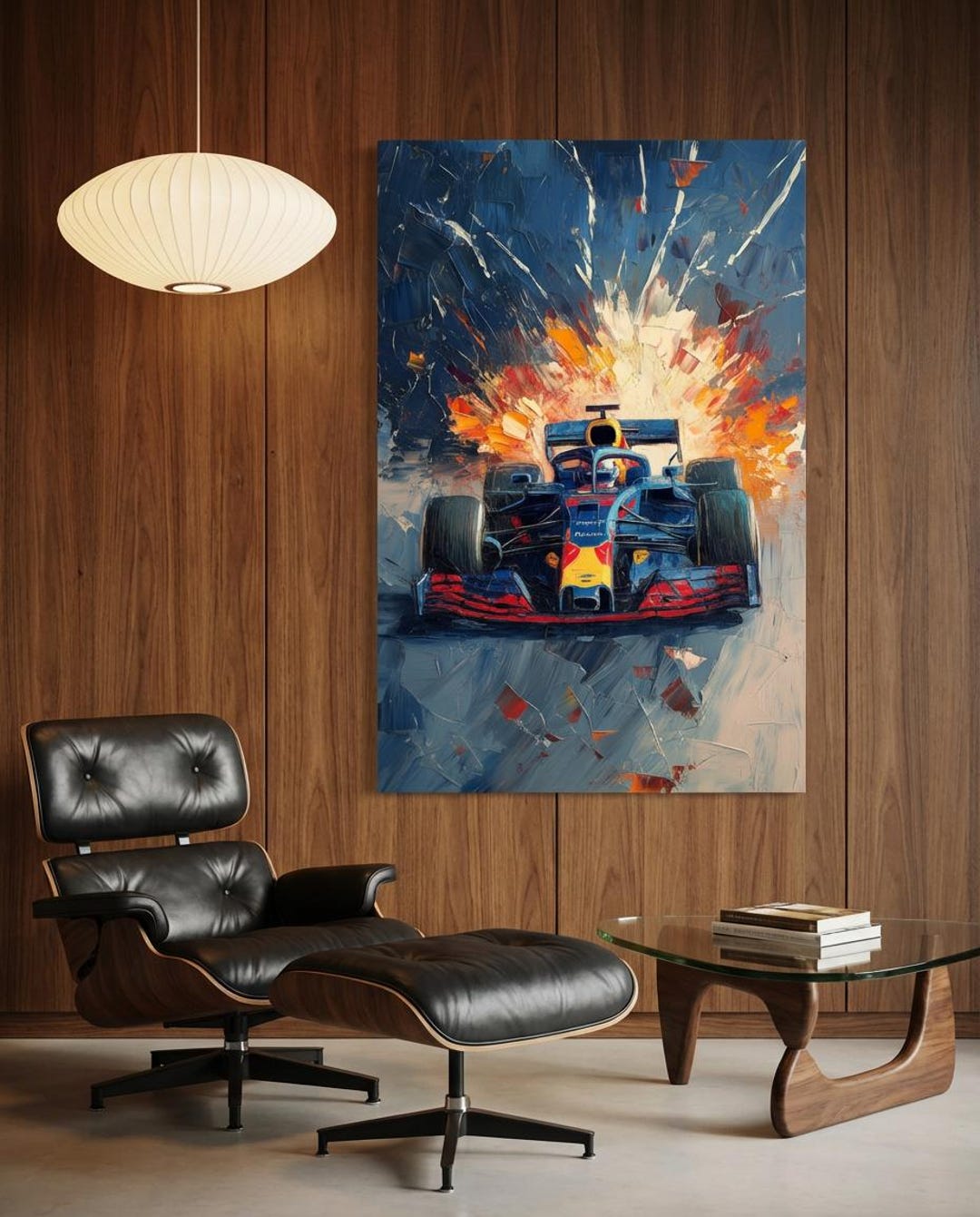 Deccor Racing F1 Wall Art | Formula 1 Racing Canvas | Explosive Speed Print ...