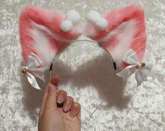 Orecchie Gatto Set Costume Gatto/Lupo Per Halloween - Orecchie