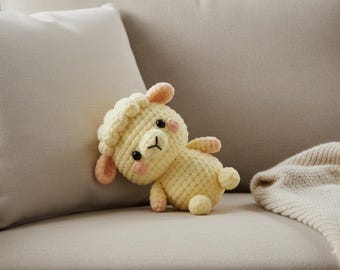 Crochet Pattern Sheep/ Amigurumi PDF/ Easy Soft Toy/ Farm Animal Crochet Tutorial