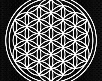 GEOMETRIX - Blume des Lebens (Heilige Geometrie) Vektor Kunst Datei von JVM