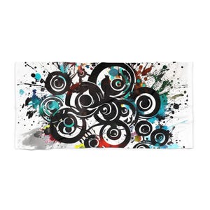 Stylish Beach Towel with Colorful Abstract Design, Summer Accessory, Poolside Must-Have, Unique Gift for Beach Lovers, Fun Decor for [...]