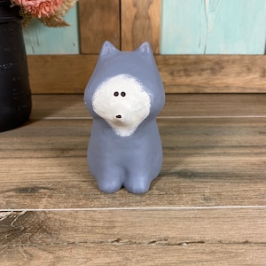 Fox Figurine Woodland Creature Woodland Décor Fox Statue Fox Collectible Farmhouse Fox Statue Fox Lover Gift Woodland Themed Nursery Gift