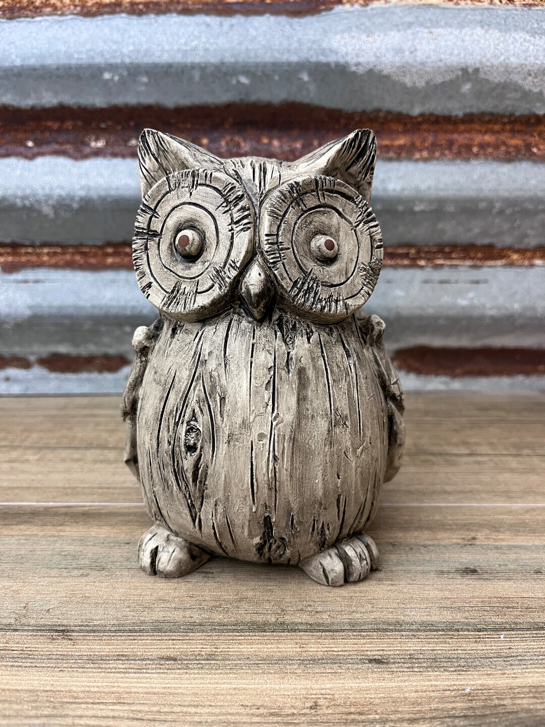 Owl Figurines Owl Farmhouse Decor Owl Collectibles Owl Woodland Nursery ...