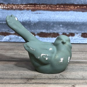 Ready To Ship Pair of Birds Figurine Bird Statue Woodland Bird Farmhouse Decor Bird Tabletop Decor Bird Lover Gift Bird Collectible