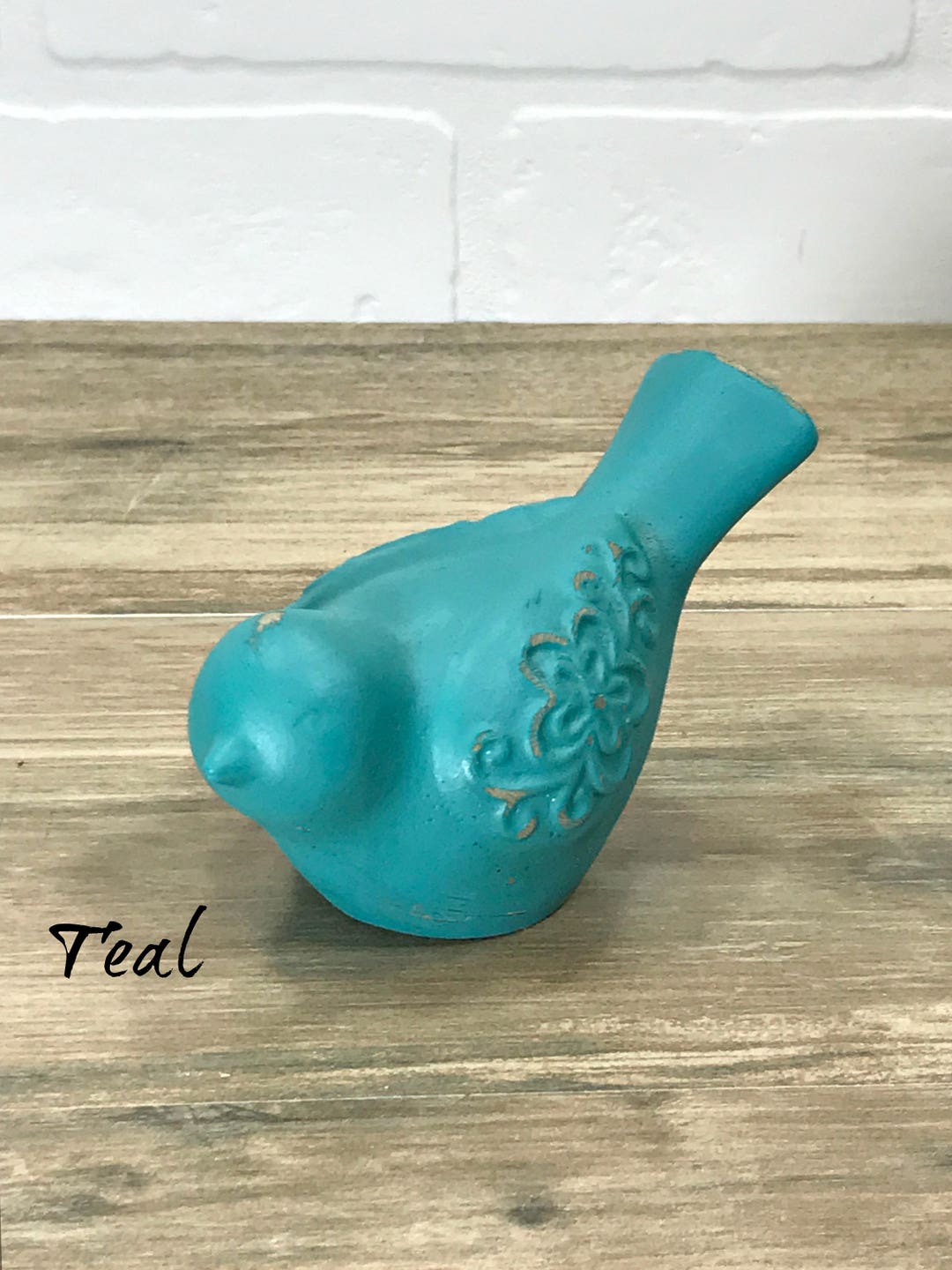 Bird Figurine Bird Statue Shabby Chic Bird French Country Bird Etsy