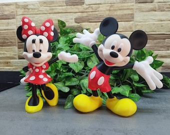 30 personaggi di Topolino e Minnie stampati in 3D