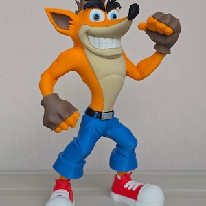 08-Crash Bandicoot-Sonic-Knuckles-Shadow 3D Print