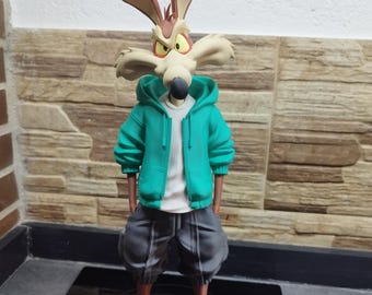 24-Coyote and Road Runner figures urban 3d printing