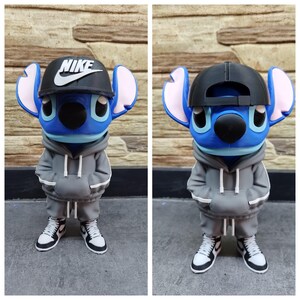 39-Stitch and Angel 3D Printed Figures image 5