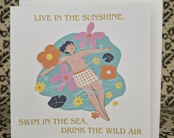 Thoughts & Moments | Live in the Sunshine Emerson Card