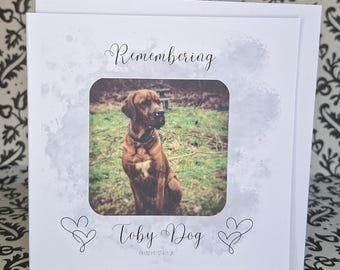Personalised Remembrance | Pet Loss Card