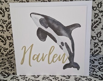 Personalised Birthday | Orca Card