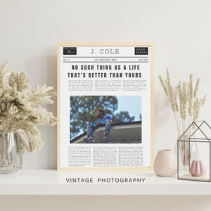 J. Cole Poster