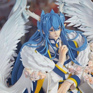 Aangepast handgebeeldhouwde kleifiguur op schaal 1/7: premium supercomplexe opdrachten, gepersonaliseerde anime- en OC-standbeelden op basis van foto of concept