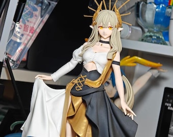 Scale Custom Figure Commission: Personalized Clay Figures Based on Images or Idea, Handmade Anime Figures, Professional 1/7 Scale, OC