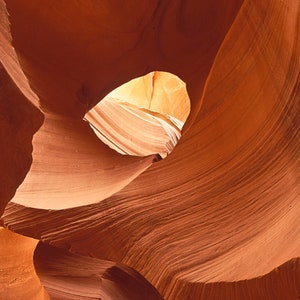 Set of quantity 5: Antelope Canyon Sandstone Portal Photo Card
