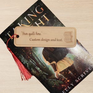 Custom Author Bookmark – Personalized Promotional Bookmark Design for Writers & Book Signings