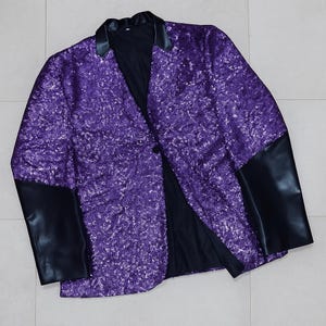 Ghost Band Papa IV Cosplay Blazer | Papa V Costume Jacket | Gothic Rock Jacket | Ghost Band Cosplay F**k You Patch Left Side