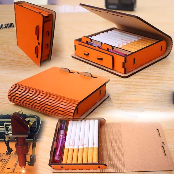 laser cut cigarette box Laser Cut Cigarette Box SVG Bundle 25+ CNC Designs for Wood & MDF and  Acrylic