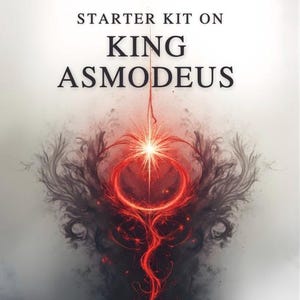 Kit de inicio del Rey ASMODEO / Soberanía Infernal, Demonolatría y Grimorio de Trabajo con las Sombras PDF (No principiante)