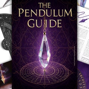 Guía de adivinación con péndulo y tabla imprimible: Curso de radiestesia para principiantes / Kit de herramientas de radiestesia, tablero de péndulo (PDF)