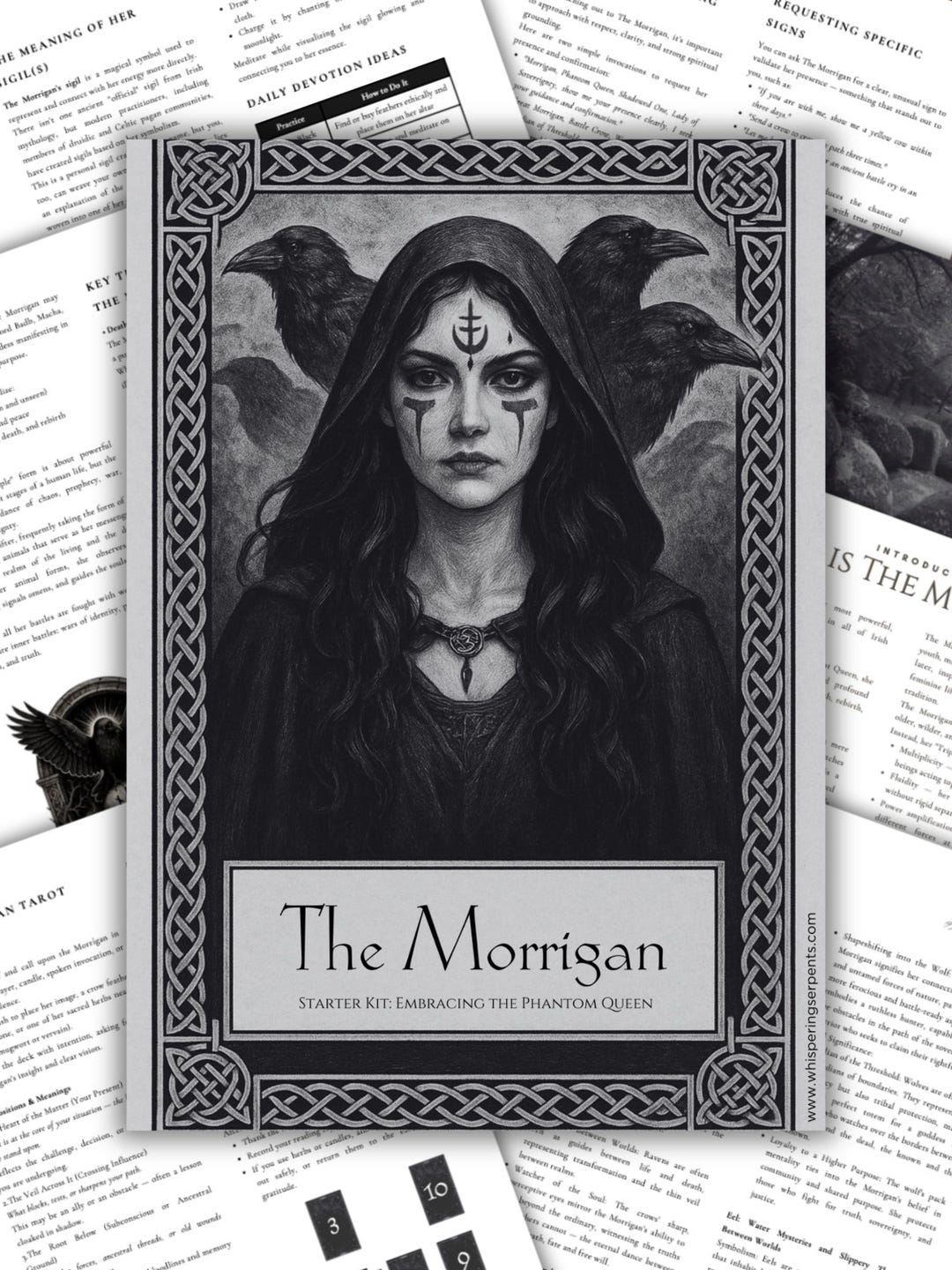 The Morrigan Starter Kit: Celtic Goddess of Sovereignty & Prophecy ...