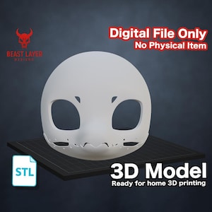 Moving Jaw Dinosaur Kig Fursuit Head Base STL Fursona DIY 3D Print Kemono Eyeblank for Costume Making Kigurumi Furry Craft Cosplay Pattern