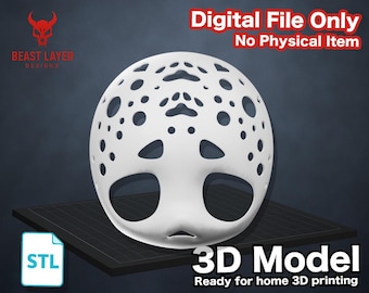 Base para cabeza de disfraz de furry, modelo 3D STL, marco para máscara peluda, archivo de impresión DIY, base para cabeza estilo Kemono para disfraz de cosplay de animal, armadura