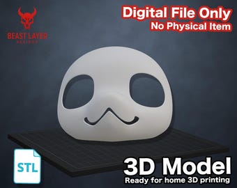 Archivo STL de la base de la cabeza del traje de furry de Kantaro - Máscara de cosplay de Kemono (Descarga digital)