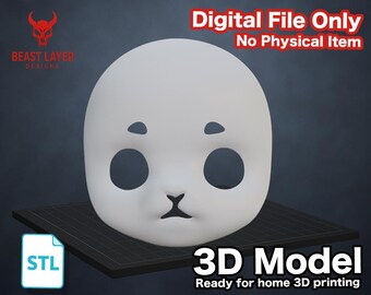 ファースーツヘッドベースSTLファイル3DプリントDIYケモノ動物ヘルメットコスプレマスクテンプレートコスチューム製作用アニメスタイル着ぐるみファースーツクラフト