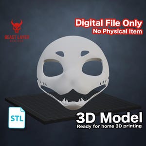 Moving Jaw Kig Fursuit Head Base STL File DIY 3D Print Kemono Style Cosplay Animal Mask Costume Template Kigurumi Furry Craft Fursona Helmet