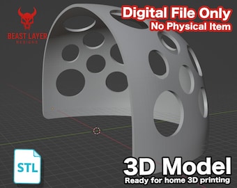 Base para cabeza de traje de piel, cabeza trasera, 5 tamaños de 25 mm a 29 mm, archivo STL, impresión 3D, bricolaje, fabricación de disfraces de cosplay, Kigurumi, artesanía peluda, casco Fursona