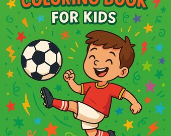 Soccer Coloring Book for Kids – 22 Pages + Fun Facts