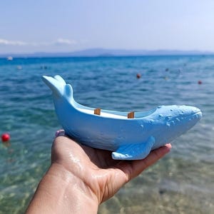Scented Soy Candle “Whale” – Handcrafted & Customizable