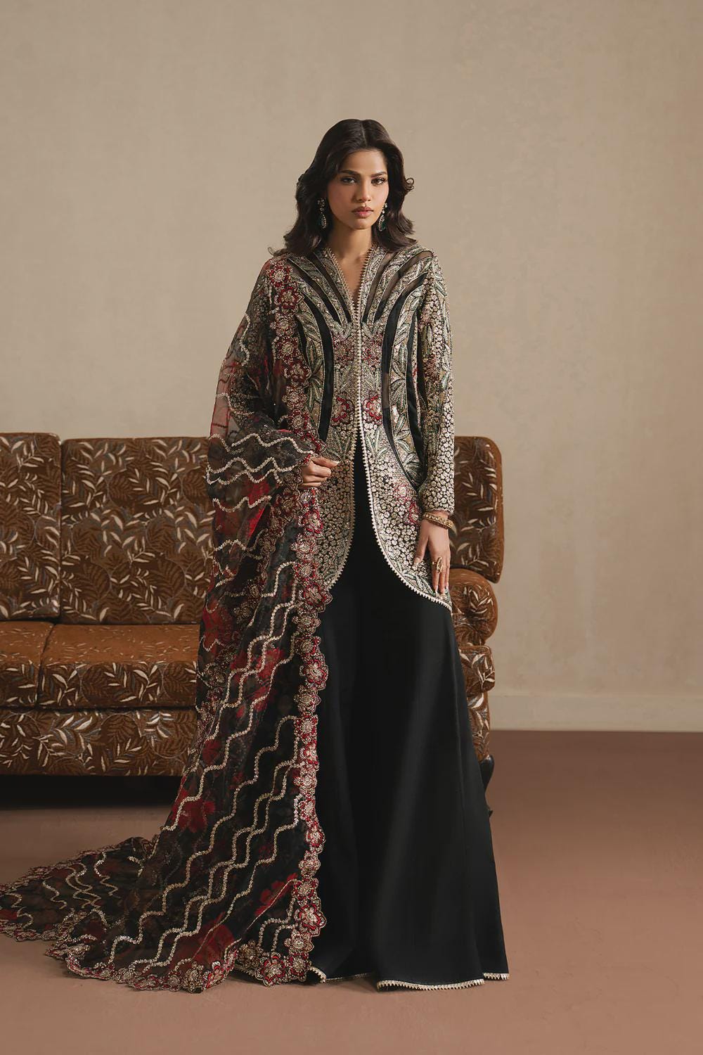 Simple Chiffon Pakistani Dress - Etsy Simple Chiffon Pakistani Dress - Etsy