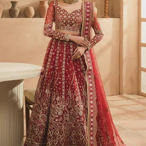 Pakistani Hijab Wedding Dress - Etsy Pakistani Hijab Wedding Dress - Etsy