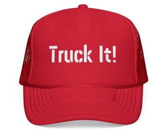 Camionnez-le ! Casquette trucker | Casquette en filet, phrase sur les camions routiers