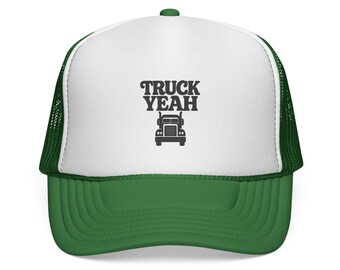 Casquette Truck Yeah | Casquette trucker avec imprimé semi-camion